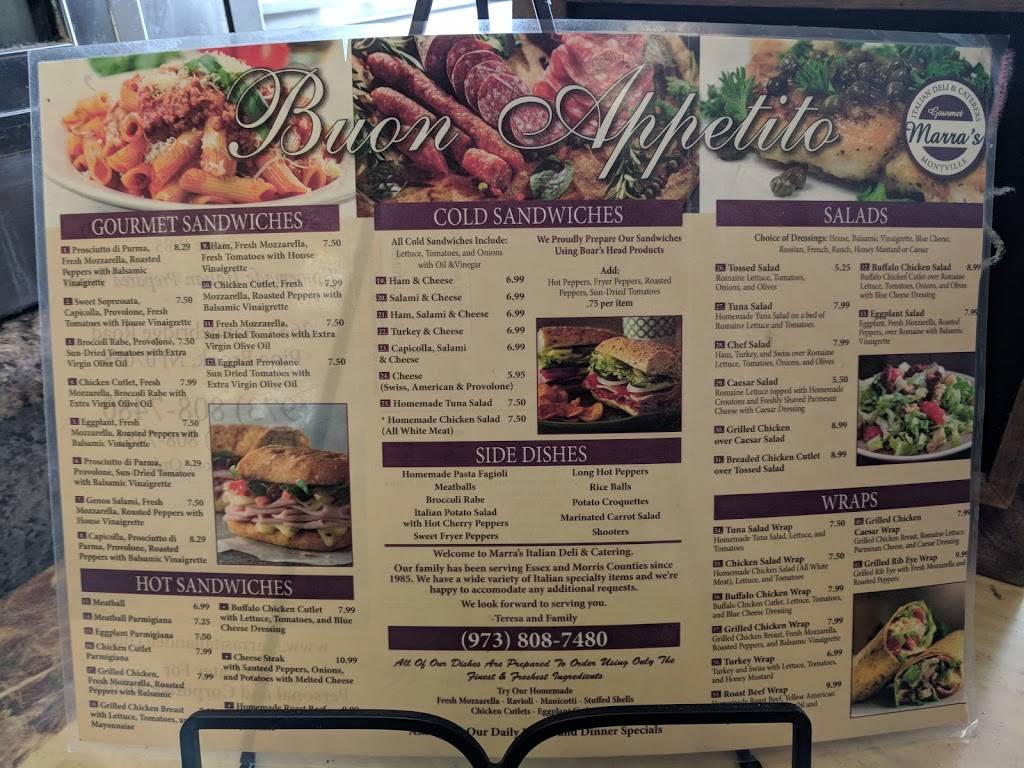Marras Italian Deli & Caterer | restaurant | 263 Changebridge Rd, Pine Brook, NJ 07058, USA | 9738087480 OR +1 973-808-7480
