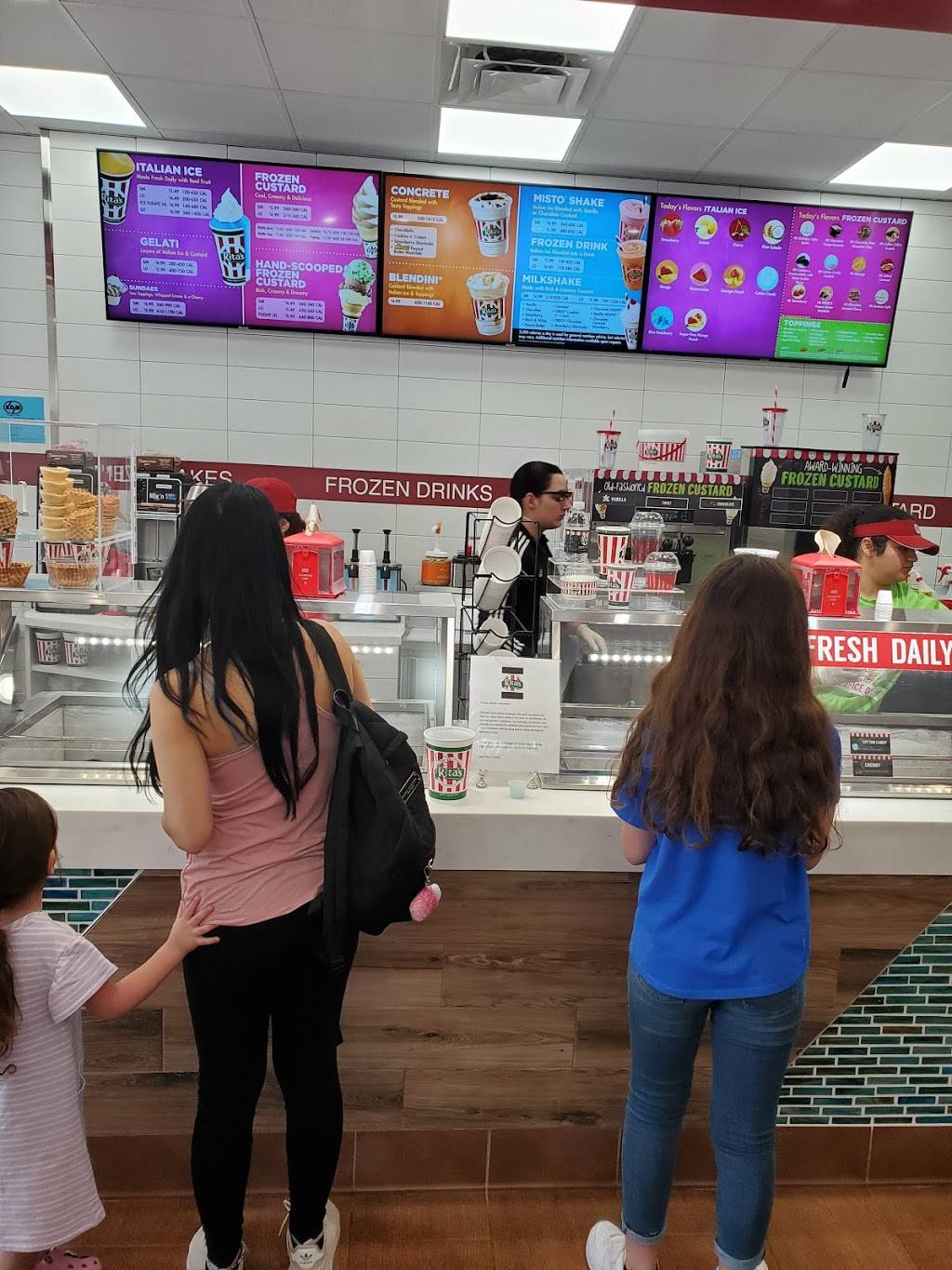 Ritas Italian Ice & Frozen Custard | restaurant | 18451 NW 67th Ave Vista Shopping Center, Hialeah, FL 33015, USA | 3056023073 OR +1 305-602-3073
