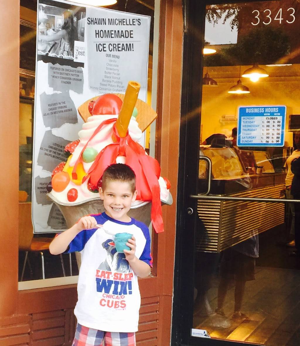 Shawn Michelles Homemade Ice Cream | restaurant | 3343 N Broadway, Chicago, IL 60657, USA | 3128576102 OR +1 312-857-6102
