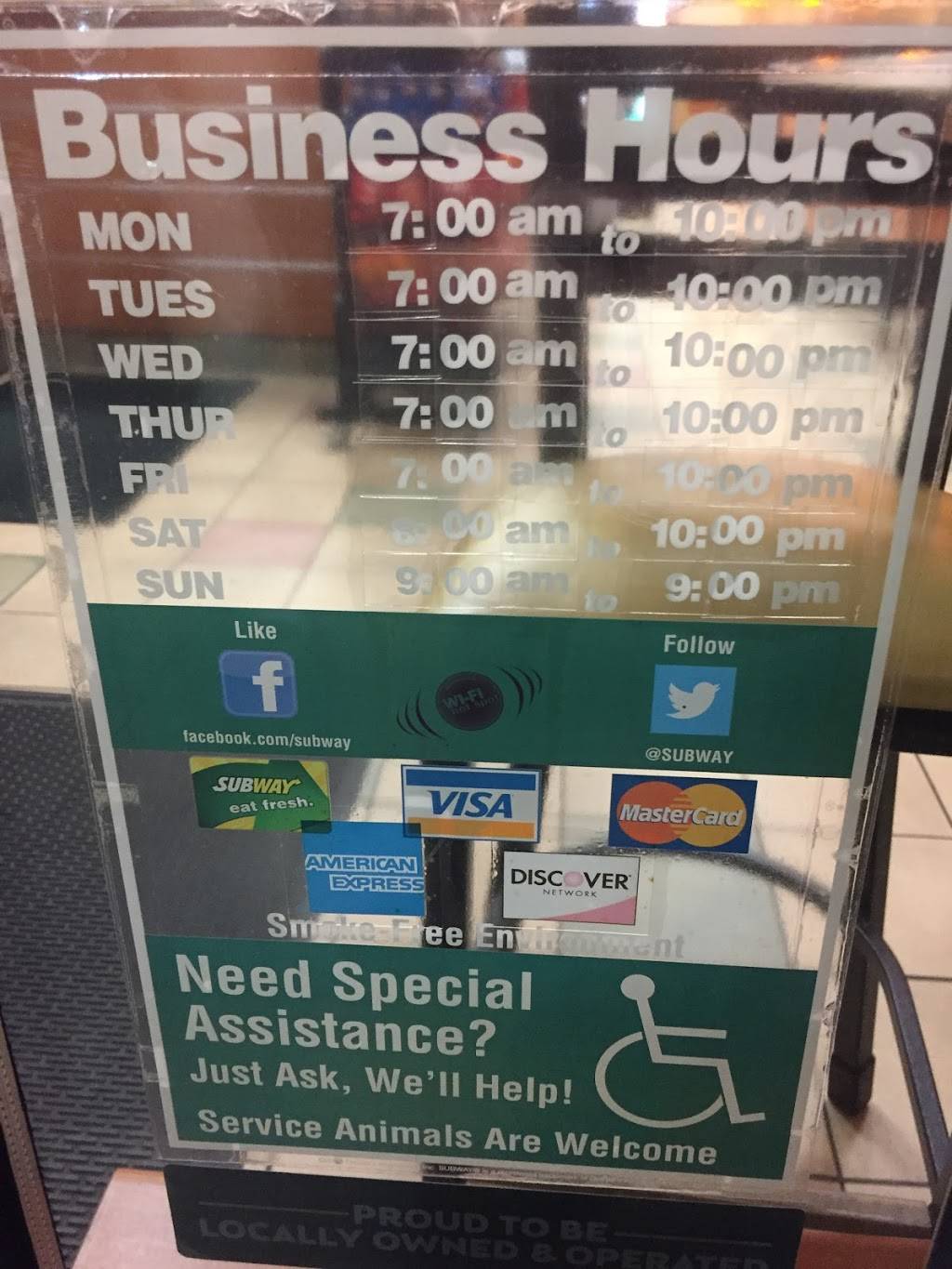 Subway Restaurants | restaurant | 440 25th Ave, Bellwood, IL 60104, USA | 7085441598 OR +1 708-544-1598