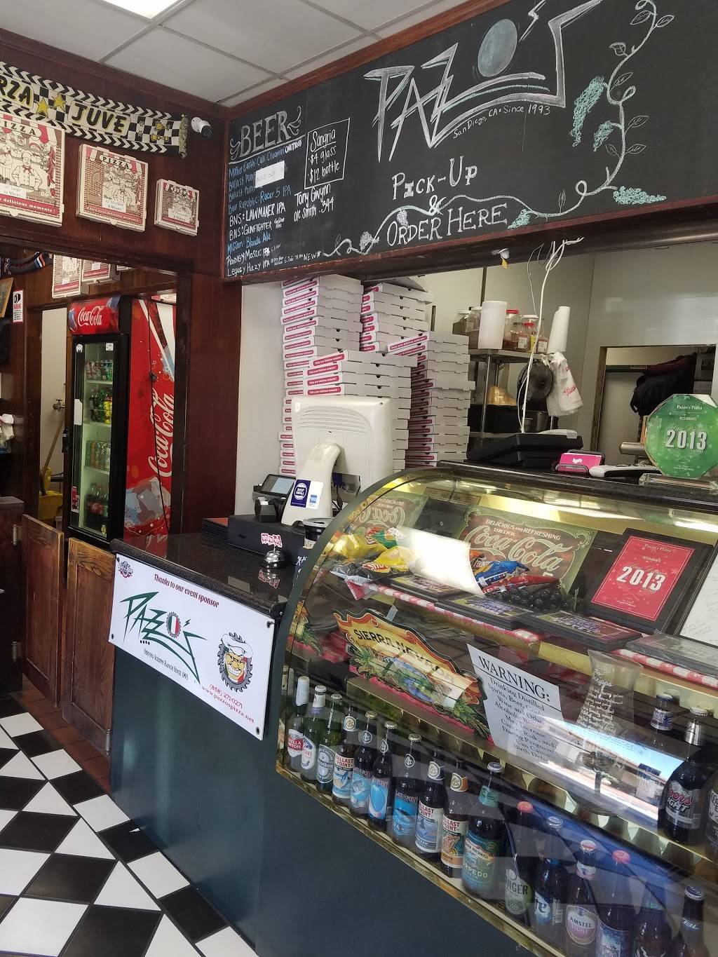 Pazzos Pizza | restaurant | 10299 Scripps Trail, San Diego, CA 92131, USA | 8582710271 OR +1 858-271-0271