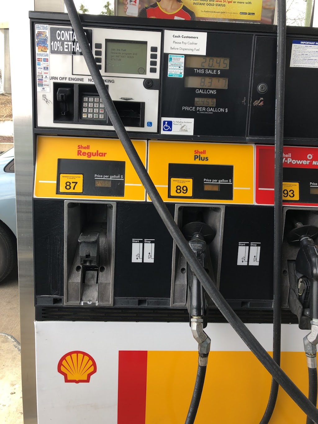 Shell | restaurant | 1220 Seminole Trail, Charlottesville, VA 22903, USA | 4349731005 OR +1 434-973-1005