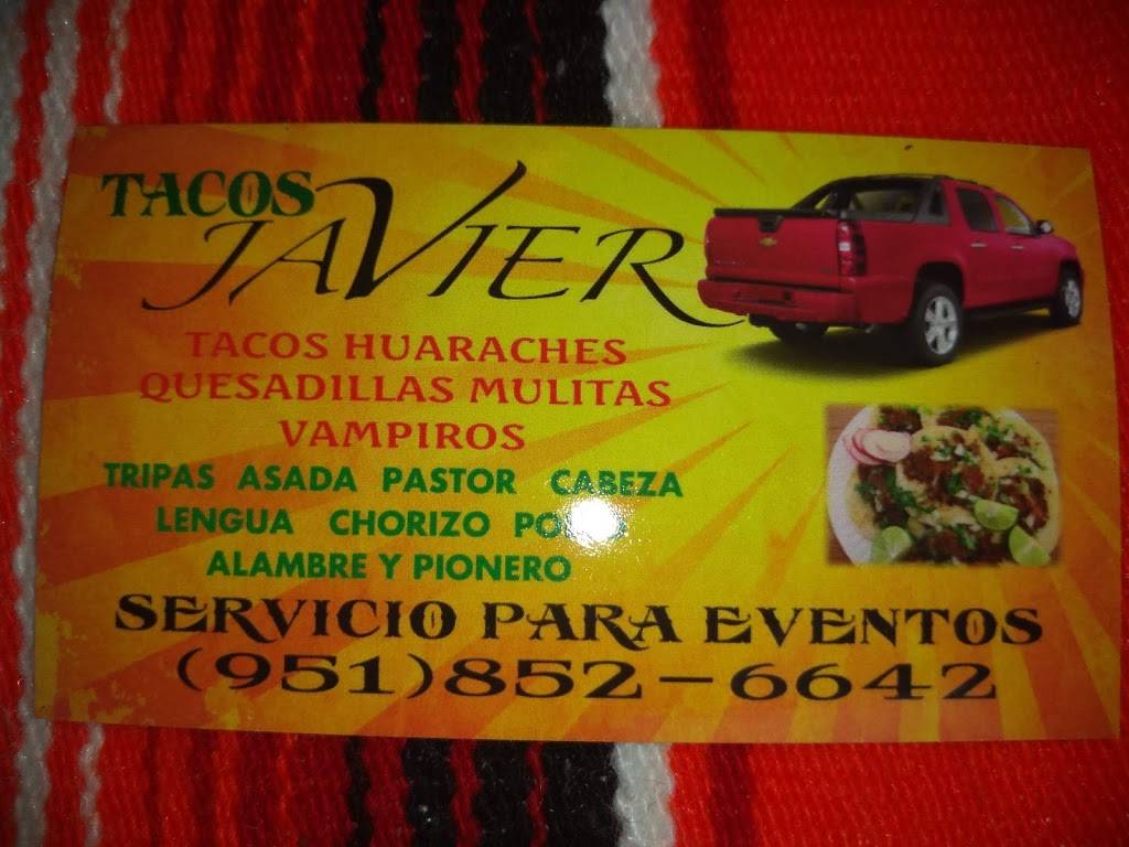 Tacos javier | restaurant | 4164 N Perris Blvd, Perris, CA 92571, USA | 9518526642 OR +1 951-852-6642
