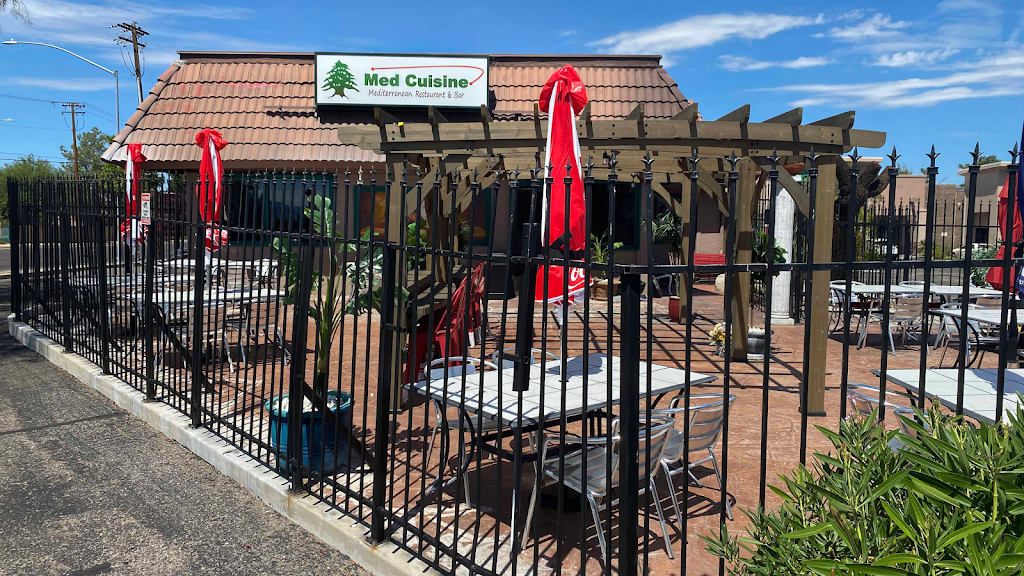 Med Cuisine Restaurant & Bar | restaurant | 1763 E Prince Rd, Tucson, AZ 85719, USA | 5203259738 OR +1 520-325-9738