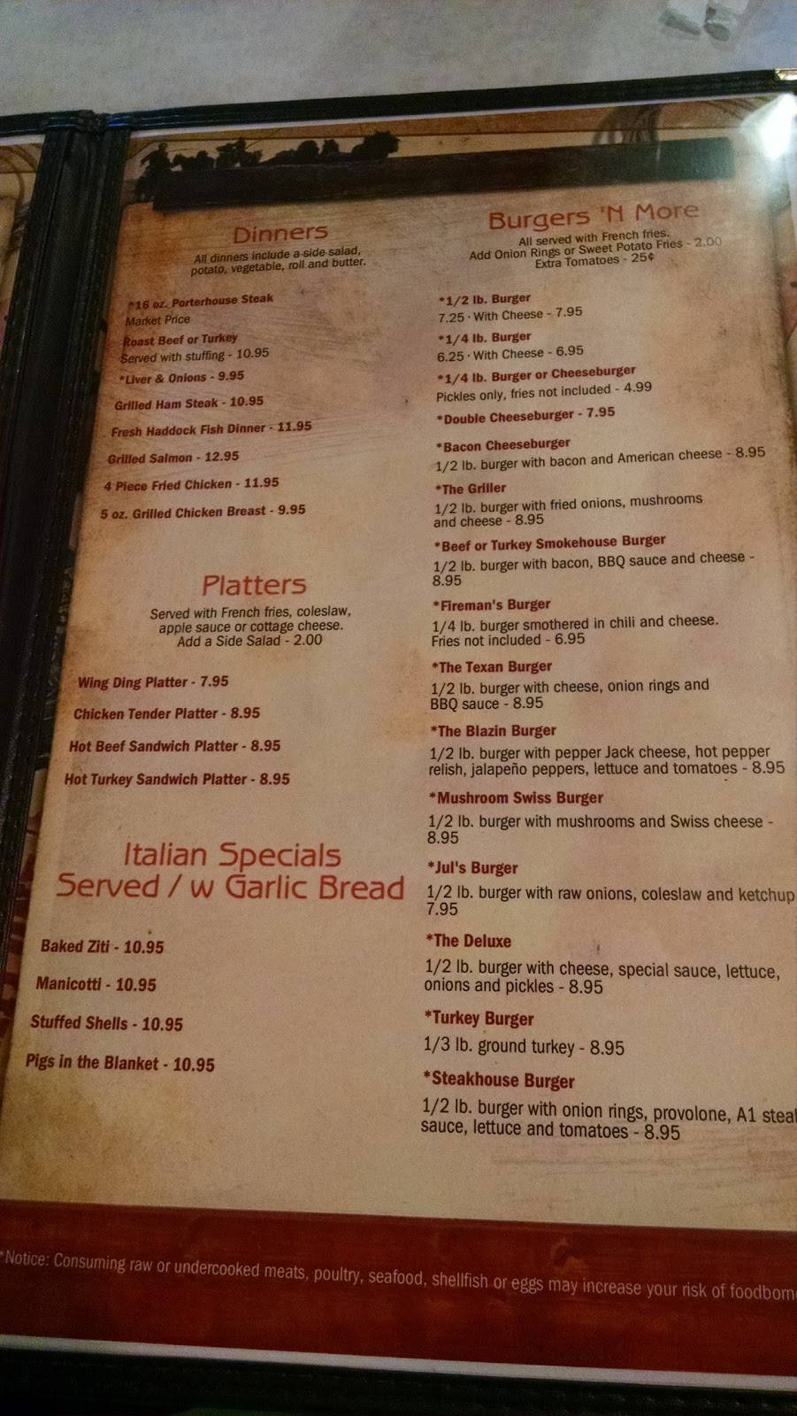 Firehouse Pizza | restaurant | 13524 S Eagle Valley Rd, Tyrone, PA 16686, USA | 8146841990 OR +1 814-684-1990