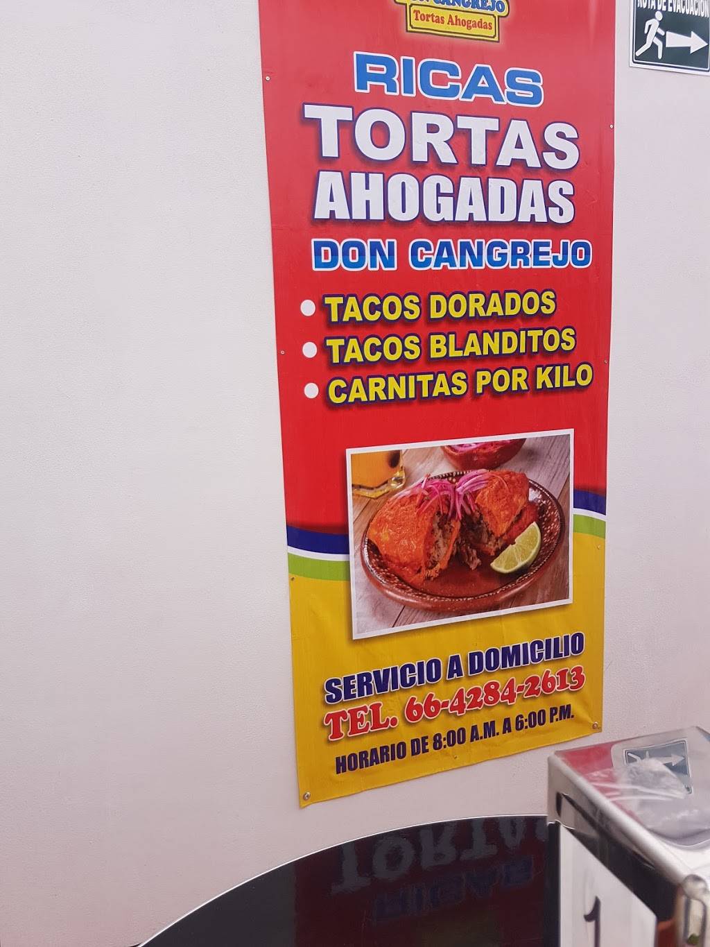 Tortas Ahogadas Don Cangrejo | restaurant | Lázaro Cárdenas 604, Otay Constituyentes, 22457 Tijuana, B.C., Mexico | 016642842613 OR +52 664 284 2613