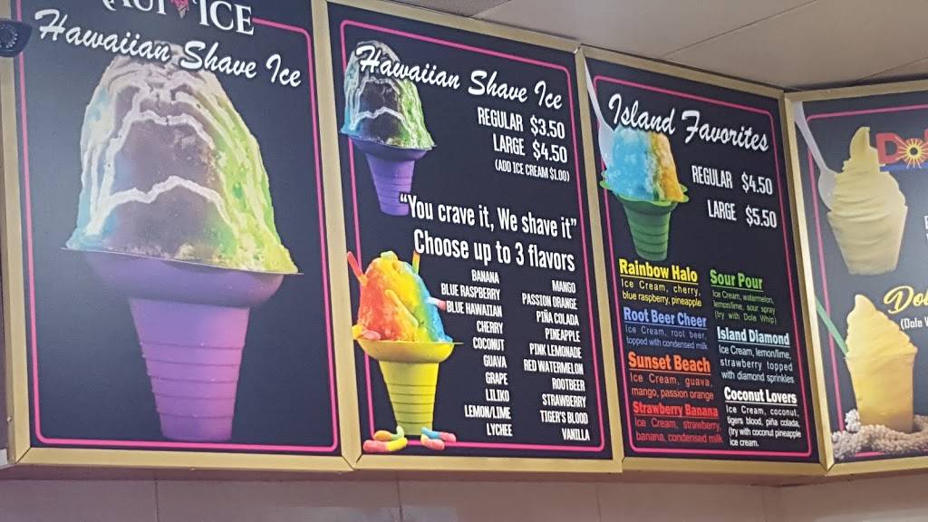 Maui Ice Riverside, Shave Ice, Dole Whip, Ice Cream | meal takeaway | 1329 Galleria at Tyler, Riverside, CA 92503, USA | 9512997908 OR +1 951-299-7908