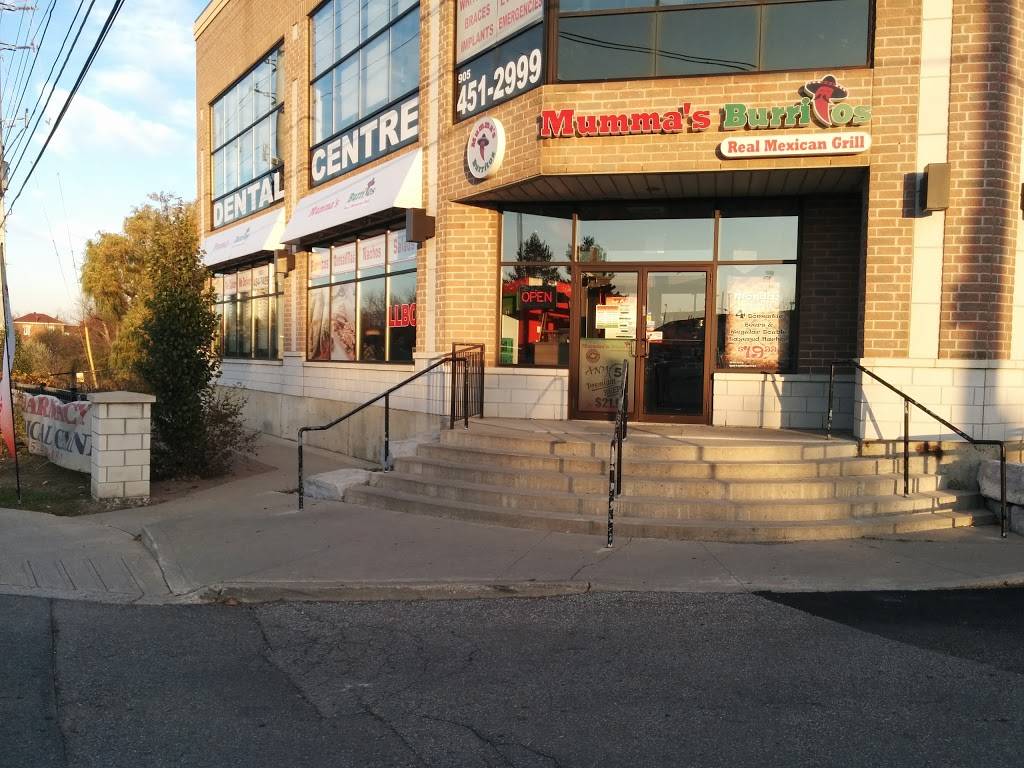 Mummas Burritos | restaurant | 373 Steeles Ave W #1, Brampton, ON L6Y 0P8, Canada | 9054547426 OR +1 905-454-7426