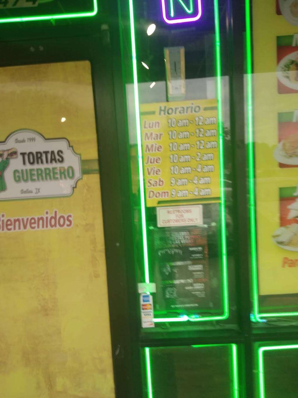 Torteria Guerrero | restaurant | 3474 Webb Chapel Ext, Dallas, TX 75220, USA | 2143510323 OR +1 214-351-0323