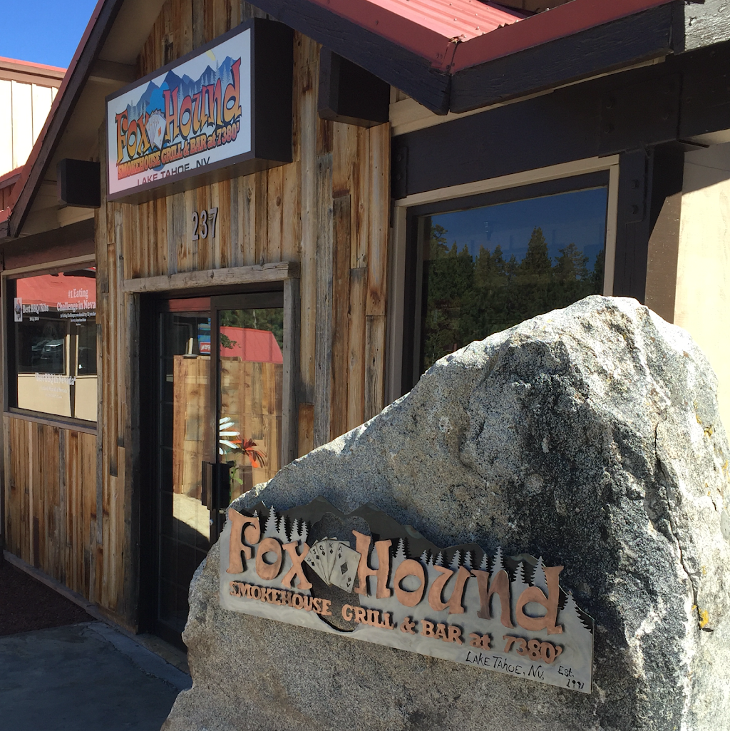 Fox & Hound Smokehouse Grill & Bar | restaurant | 237 Tramway Dr, Stateline, NV 89449, USA | 7755888887 OR +1 775-588-8887