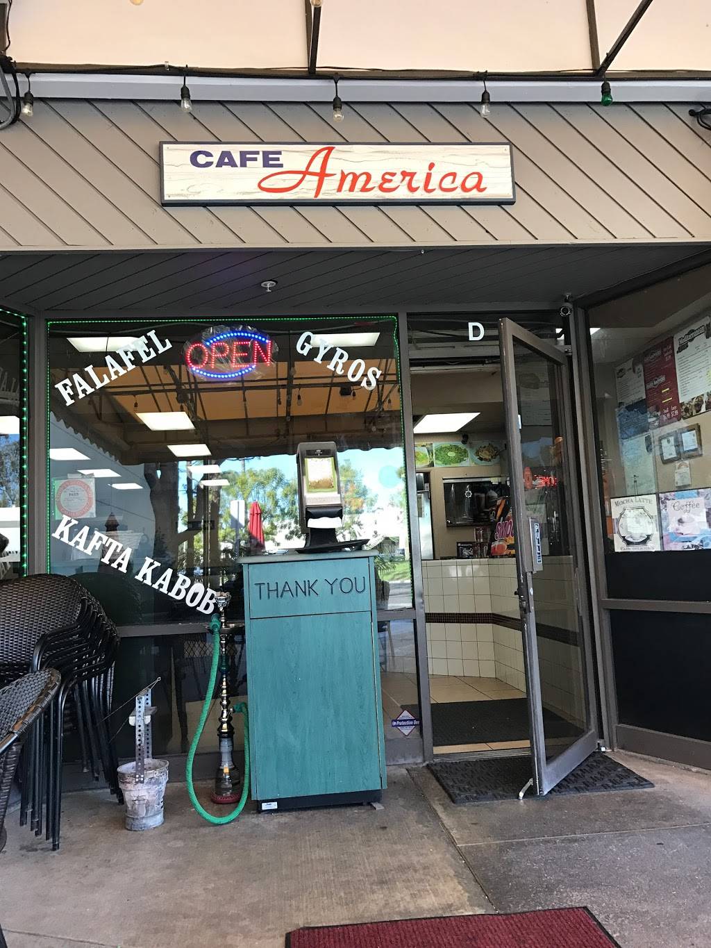 Cafe America & hookah lounge | cafe | 2680 Walnut Ave, Tustin, CA 92780, USA | 7145446961 OR +1 714-544-6961