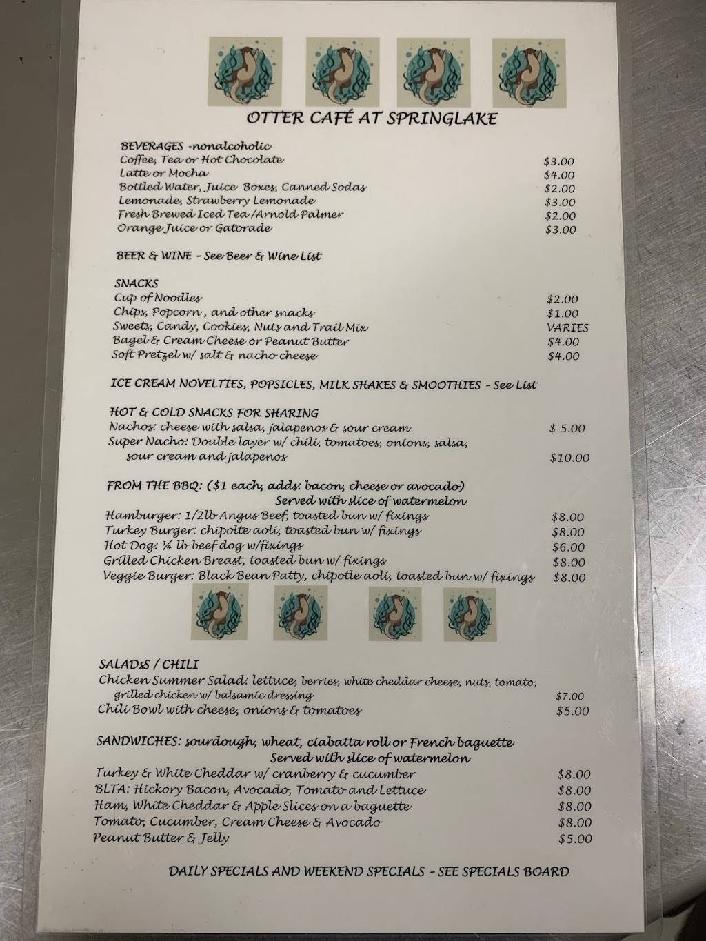 Otter Cafe | meal takeaway | 393 Violetti Rd, Santa Rosa, CA 95409, USA | 7073037993 OR +1 707-303-7993