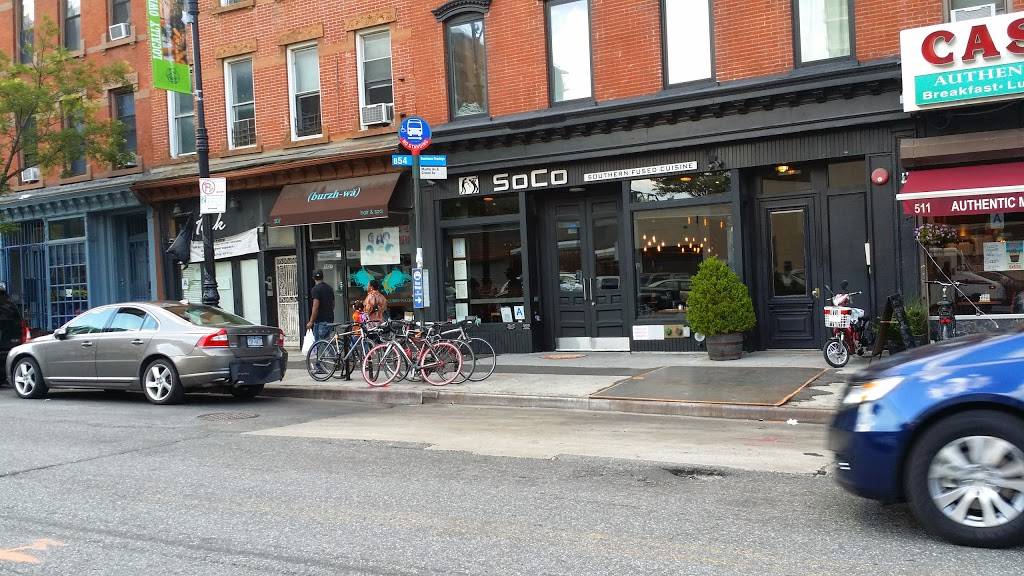 Soco | restaurant | 509 Myrtle Ave, Brooklyn, NY 11205, USA | 7187831936 OR +1 718-783-1936