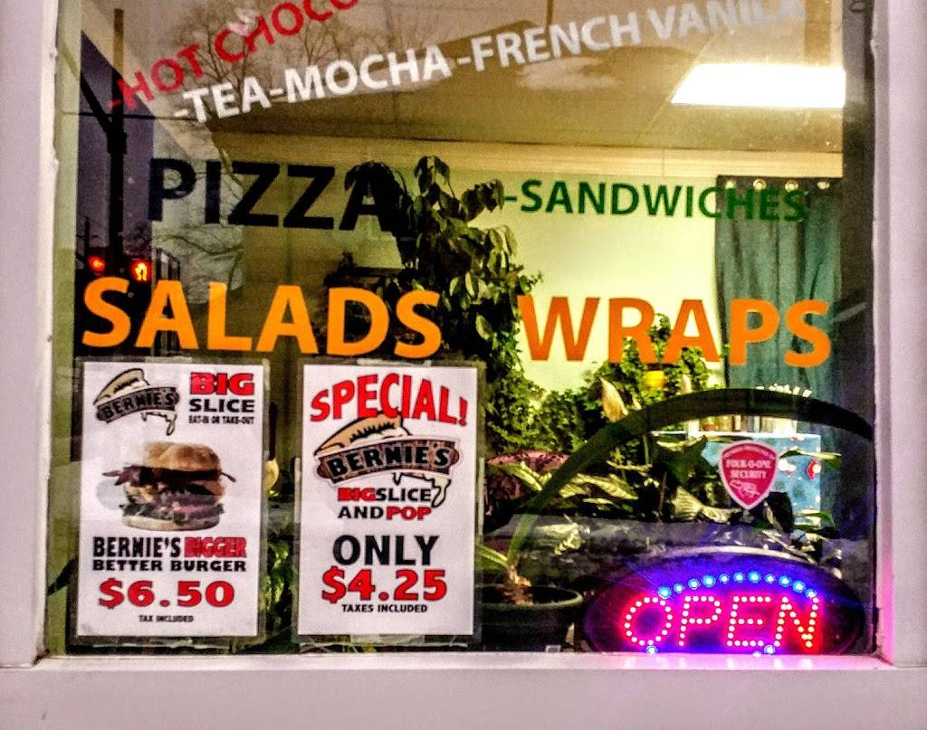 Bernies Big Slice Brockville | restaurant | 60 Pearl St E, Brockville, ON K6V 1P7, Canada | 6134980888 OR +1 613-498-0888