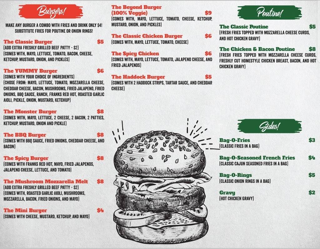 YUMMY Burgers | restaurant | 150 Wissler Rd Unit 3, Waterloo, ON N2K 3C6, Canada | 5198808818 OR +1 519-880-8818