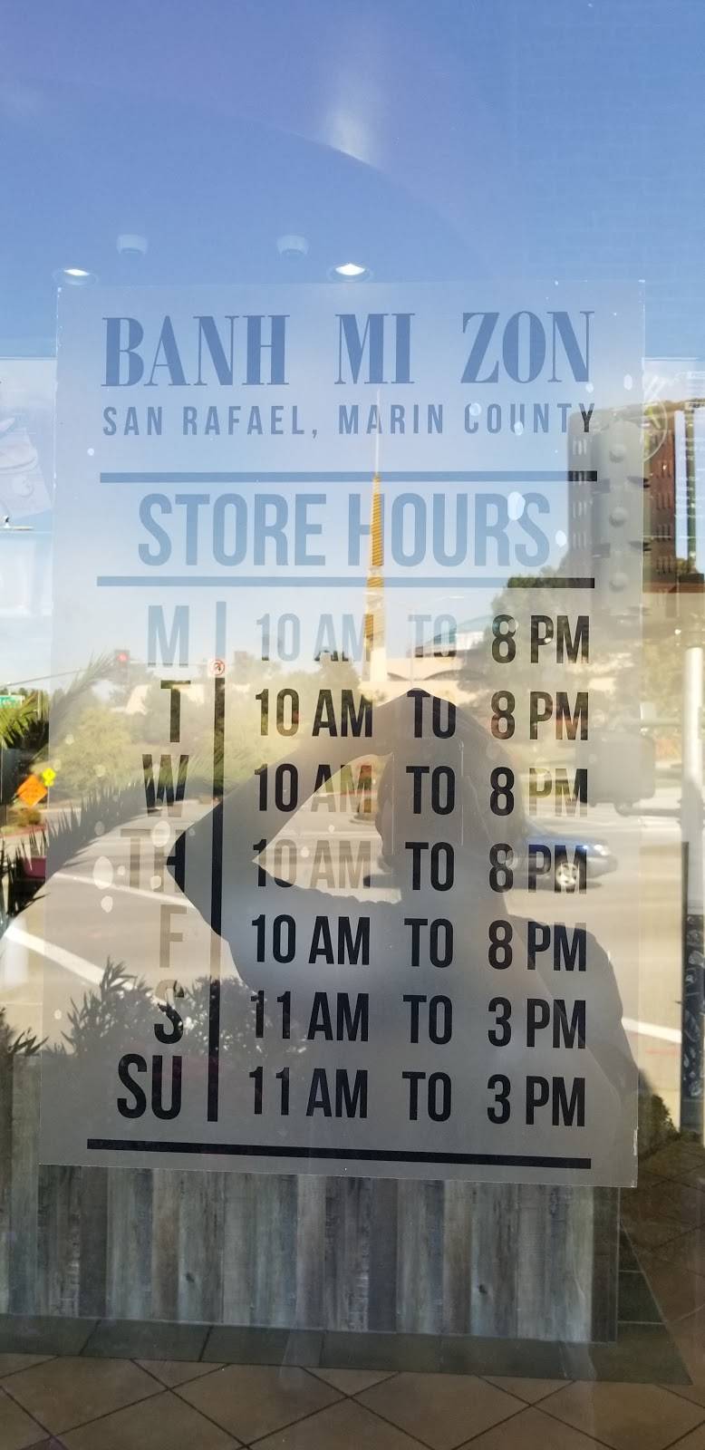 Banh Mi Zon Vietnamese Gourmet | restaurant | San Rafael, CA 94903, USA | 6262414342 OR +1 626-241-4342