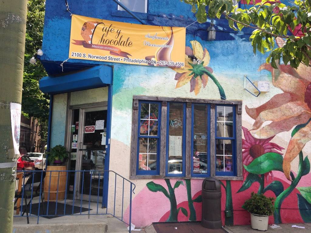 Café y Chocolate | restaurant | 3411, 2100 S Norwood St, Philadelphia, PA 19145, USA | 2676394506 OR +1 267-639-4506