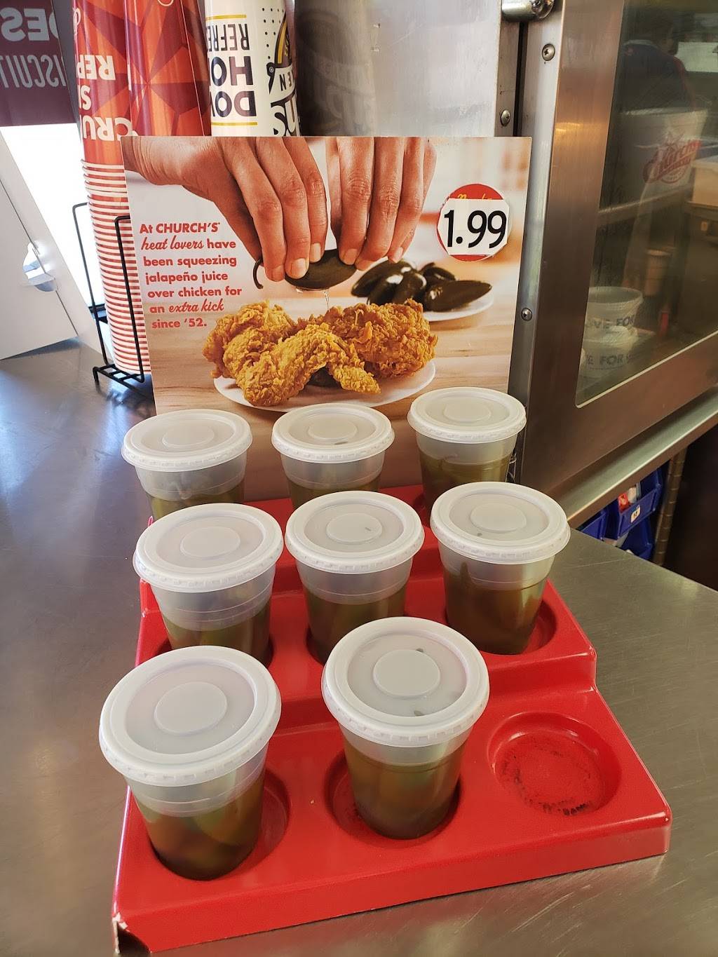 Churchs Chicken | restaurant | 8995 Grissom Rd, San Antonio, TX 78251, USA | 2106806207 OR +1 210-680-6207