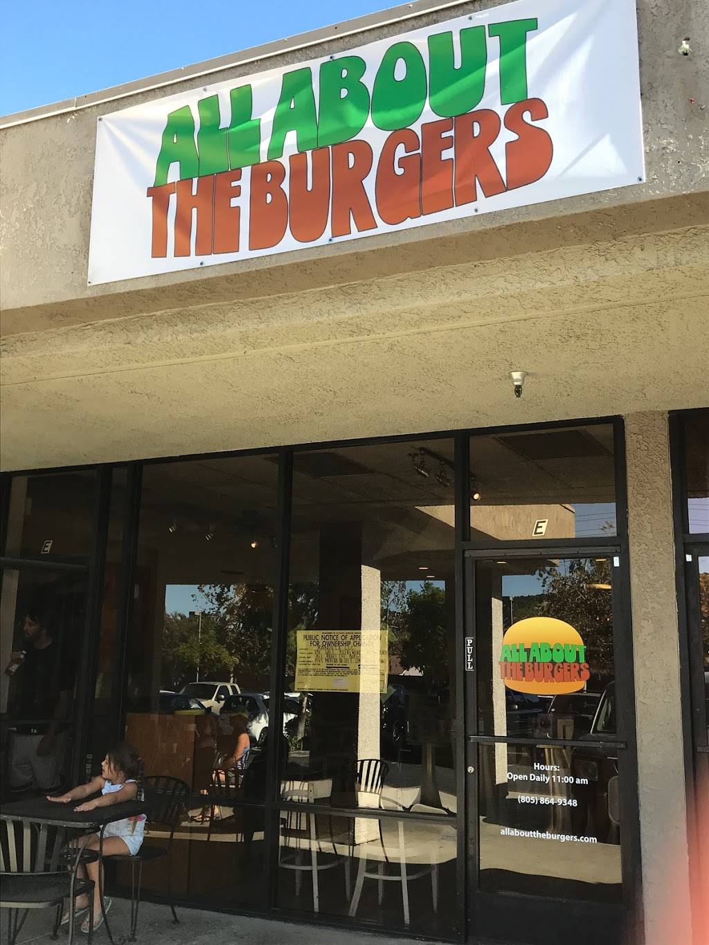 All About The Burgers | restaurant | 1464 Madera Rd E, Simi Valley, CA 93065, USA | 8058649348 OR +1 805-864-9348