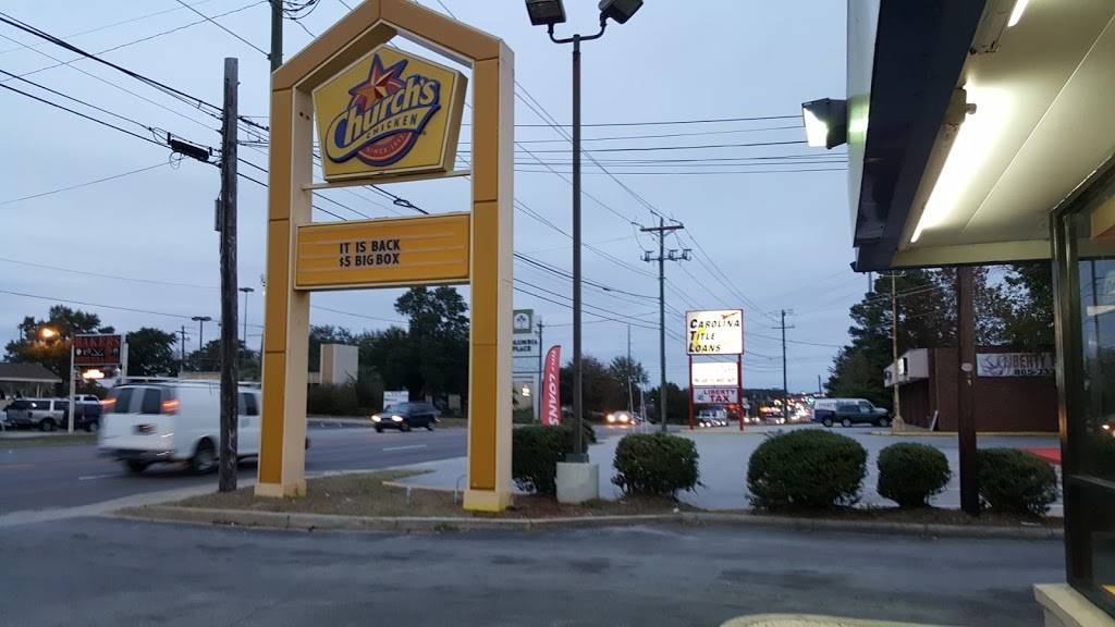 Churchs Chicken | restaurant | 7116 Two Notch Rd, Columbia, SC 29223, USA | 8038285856 OR +1 803-828-5856