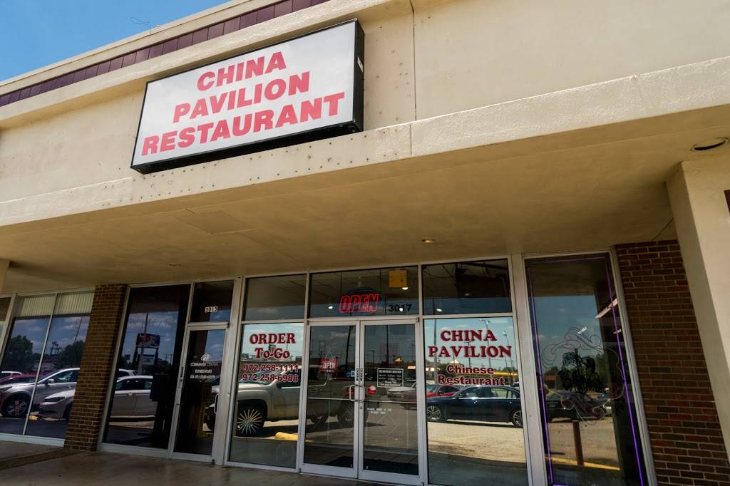 China Pavilion Chinese Restaurant | restaurant | 3017 N Belt Line Rd, Irving, TX 75062, USA | 9722581111 OR +1 972-258-1111