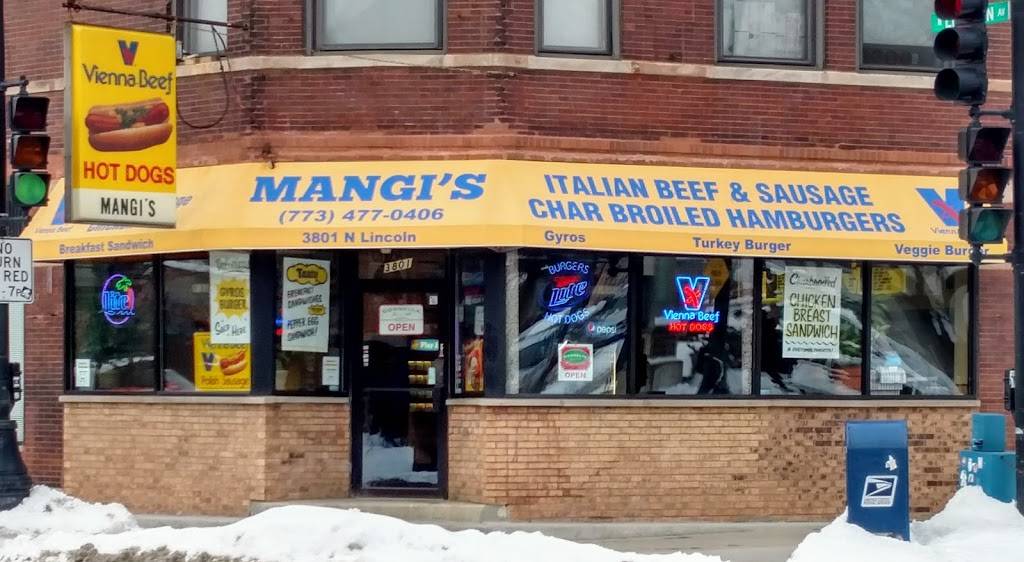 Mangis Fast Foods | restaurant | 3801 N Lincoln Ave, Chicago, IL 60613, USA | 7734770406 OR +1 773-477-0406