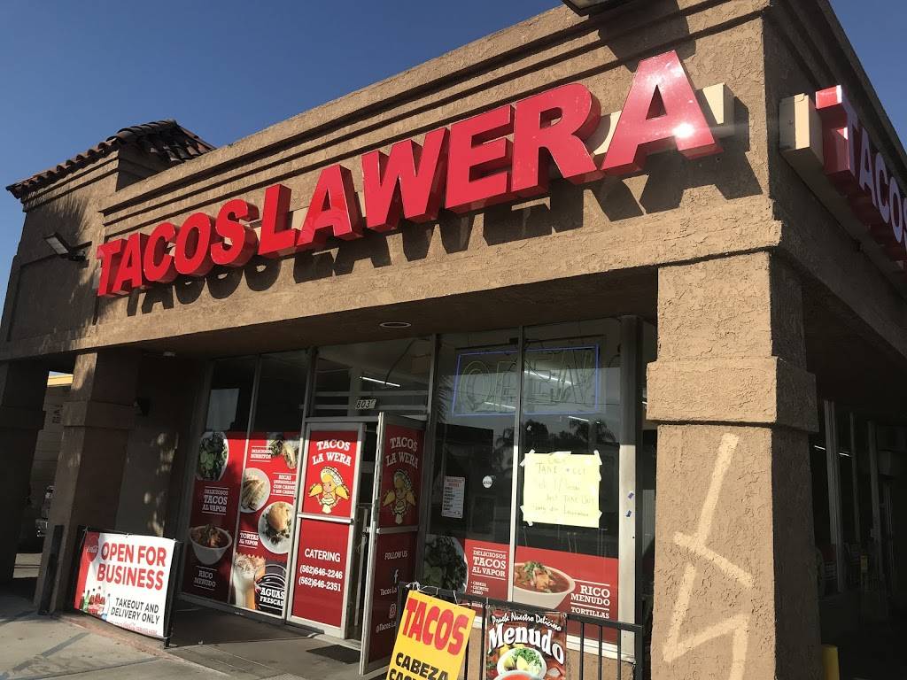 Tacos La Wera | restaurant | 8039 Norwalk Blvd, Whittier, CA 90606, USA | 5626462246 OR +1 562-646-2246