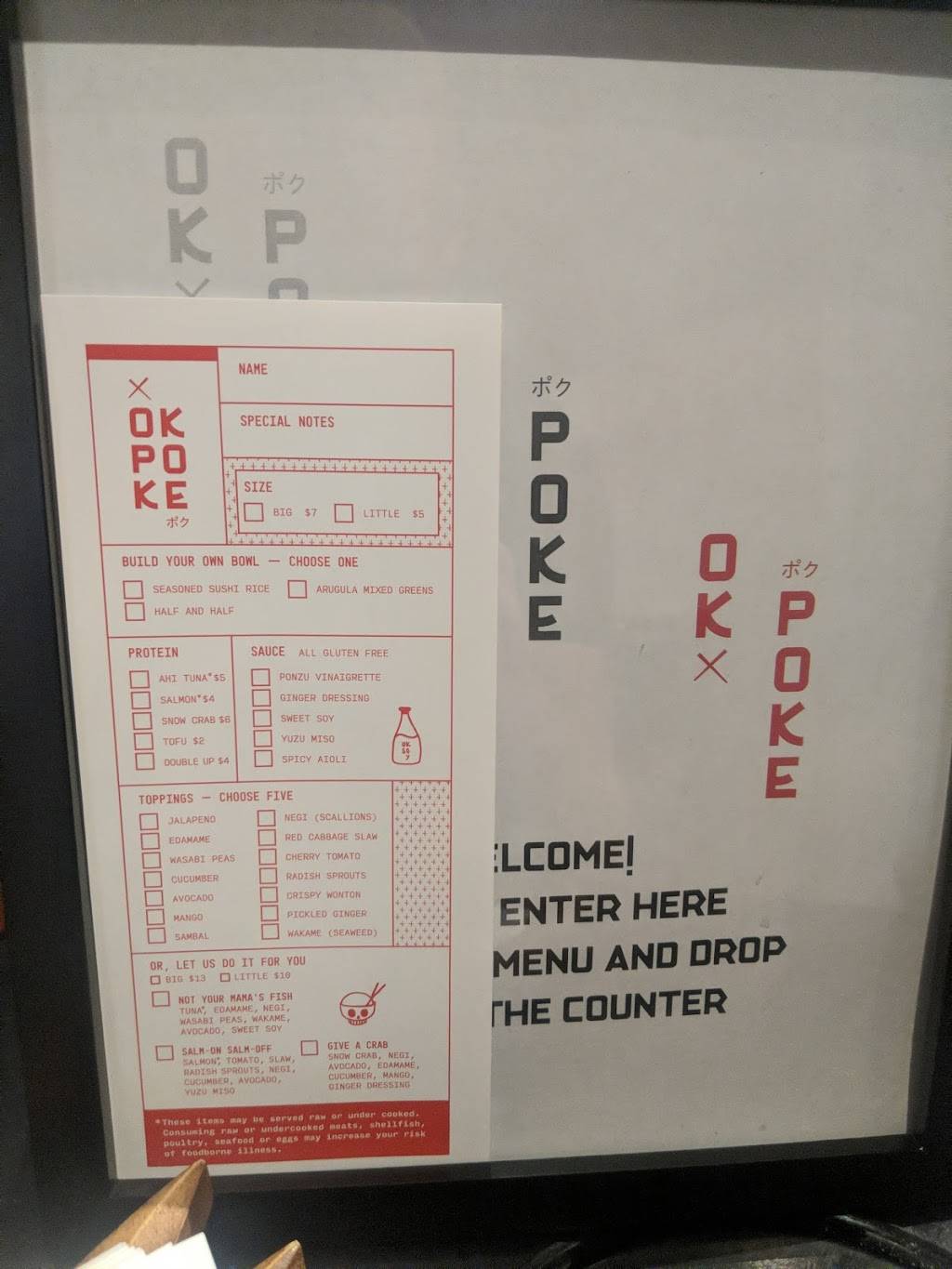 Ok Poke | restaurant | 3501 Wazee St Suite #100, Denver, CO 80216, USA | 7208620011 OR +1 720-862-0011