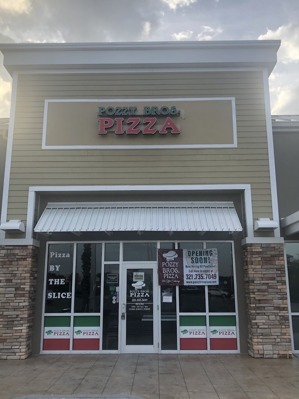 Pozzy Bros. Pizza | restaurant | 5380 Stadium Pkwy #115, Rockledge, FL 32955, USA | 3213055019 OR +1 321-305-5019