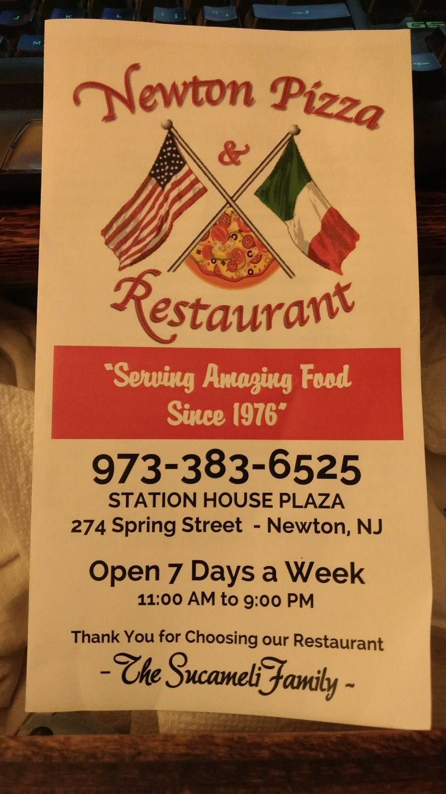 Newton Pizza | restaurant | 274 Spring St, Newton, NJ 07860, USA | 9733836525 OR +1 973-383-6525
