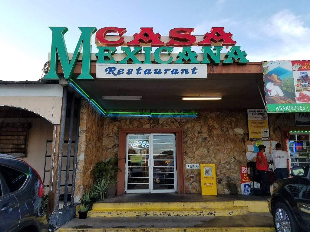 Casa Mexicana Restaurant | restaurant | 7730 Palm River Rd #300, Tampa, FL 33619, USA | 8134430884 OR +1 813-443-0884