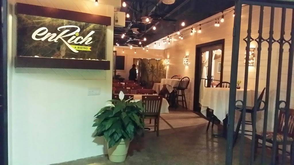 enRich Bistro | restaurant | 5629 Manatee Ave W, Bradenton, FL 34209, USA | 9417920990 OR +1 941-792-0990