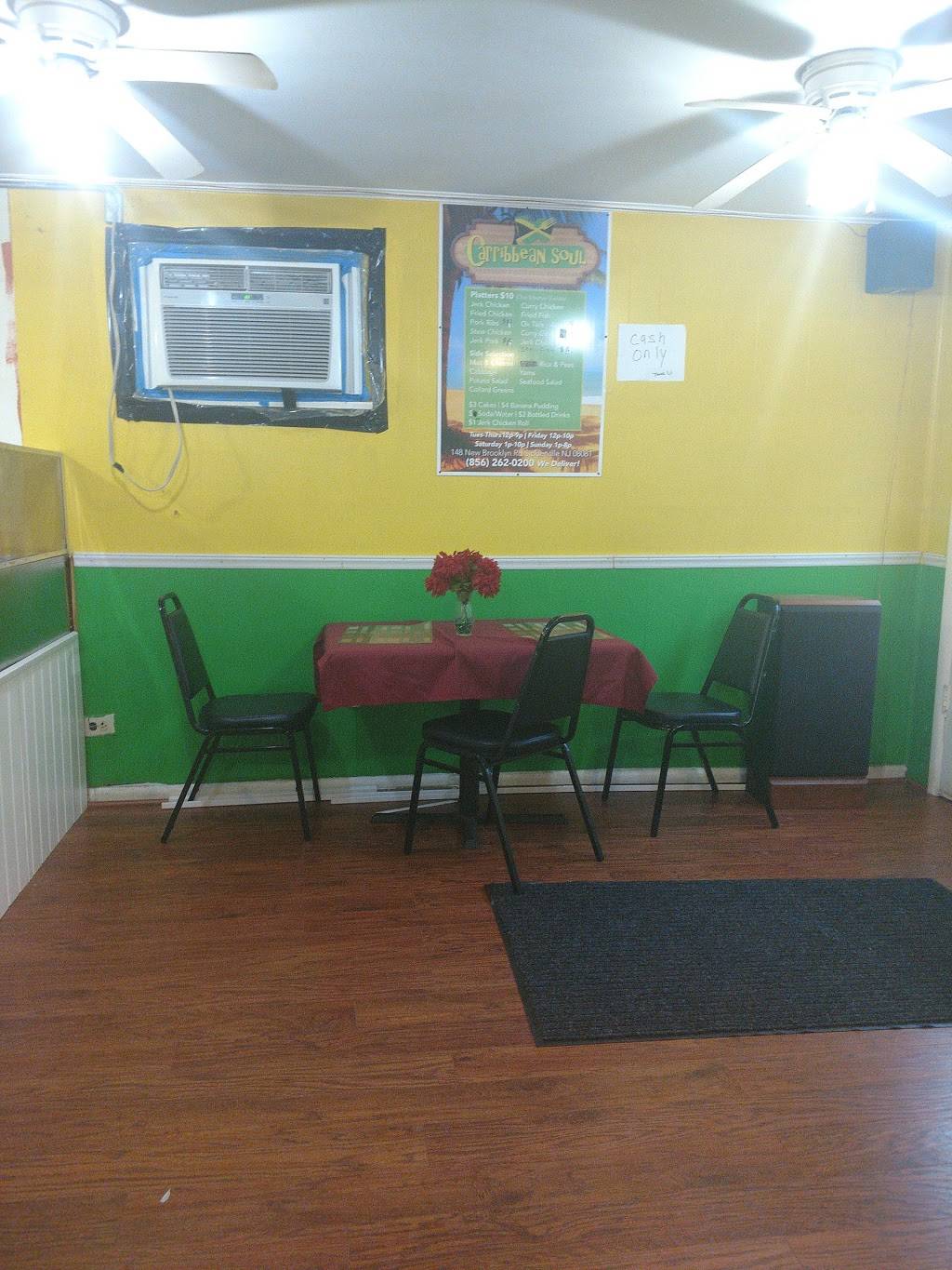 Caribbean Soul | restaurant | 148 New Brooklyn Rd, Sicklerville, NJ 08081, USA | 8562620200 OR +1 856-262-0200