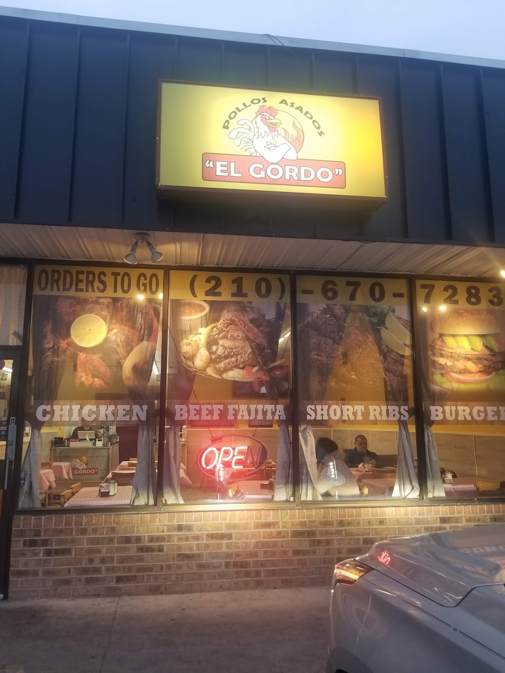 Pollos Asados "El Gordo" | restaurant | 7553 McCullough Ave, San Antonio, TX 78216, USA | 2106707283 OR +1 210-670-7283