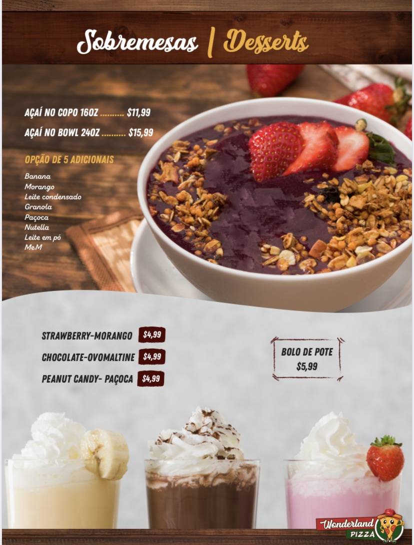 Wonderland Pizza | meal delivery | 459 Washington St unit b, Holliston, MA 01746, USA | 7742336095 OR +1 774-233-6095