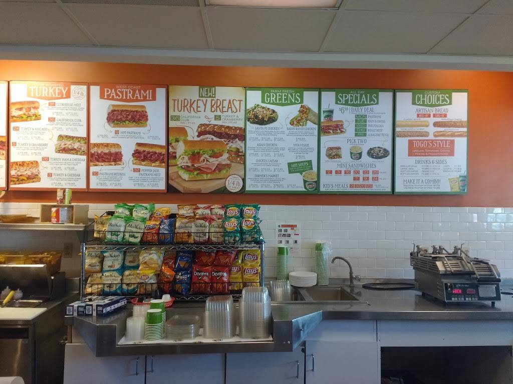TOGOS Sandwiches | meal takeaway | 4300 Great America Pkwy #108, Santa Clara, CA 95054, USA | 4083525995 OR +1 408-352-5995