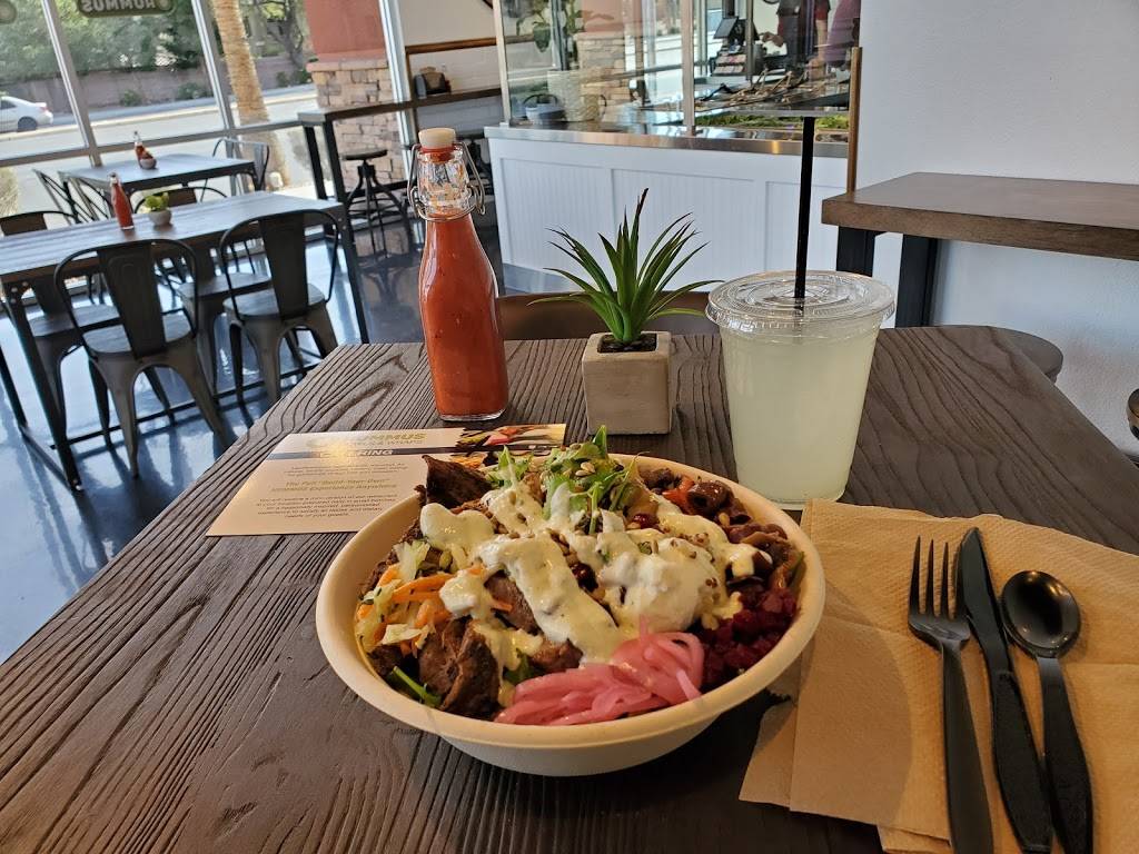 HUMMUS Bowls & Wraps | restaurant | 7645 S Rainbow Blvd #100, Las Vegas, NV 89139, USA | 7023331850 OR +1 702-333-1850