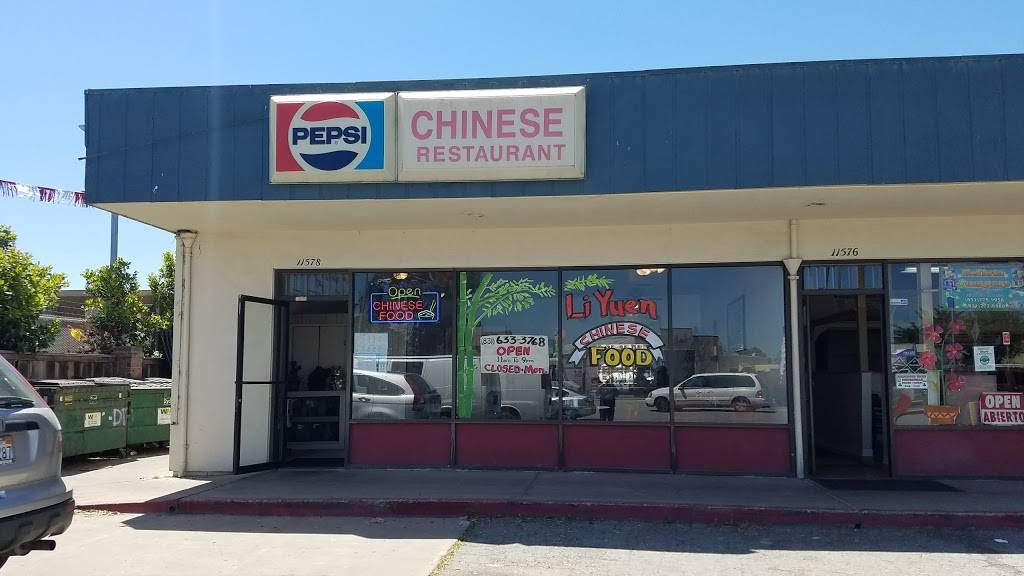 Li Yuen Chinese Restaurant | restaurant | 11578 Merritt St, Castroville, CA 95012, USA | 8316333768 OR +1 831-633-3768