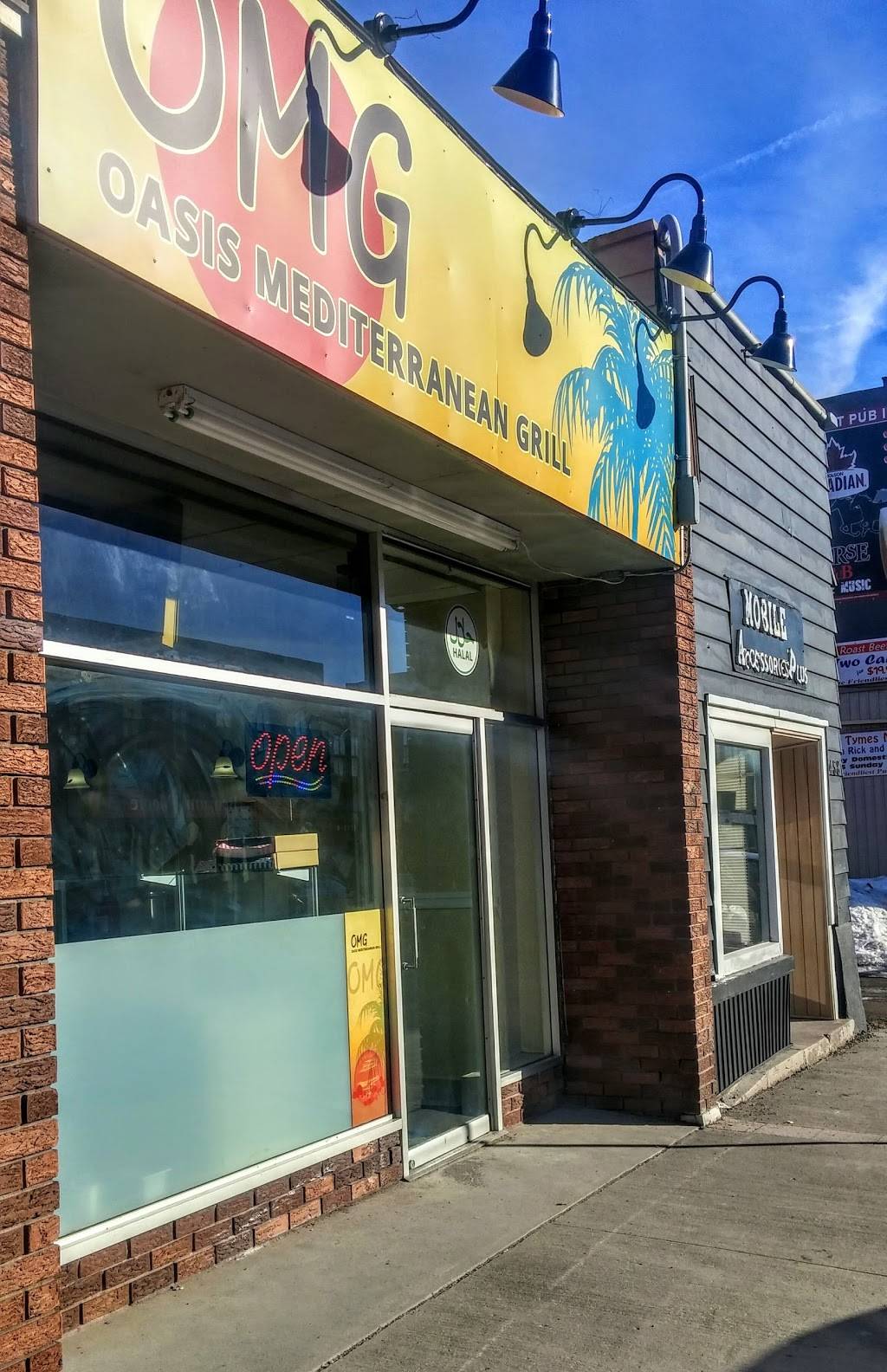 OMG (Oasis Mediterranean Grill) | restaurant | 460 George St N, Peterborough, ON K9H 3R7, Canada | 7058743449 OR +1 705-874-3449