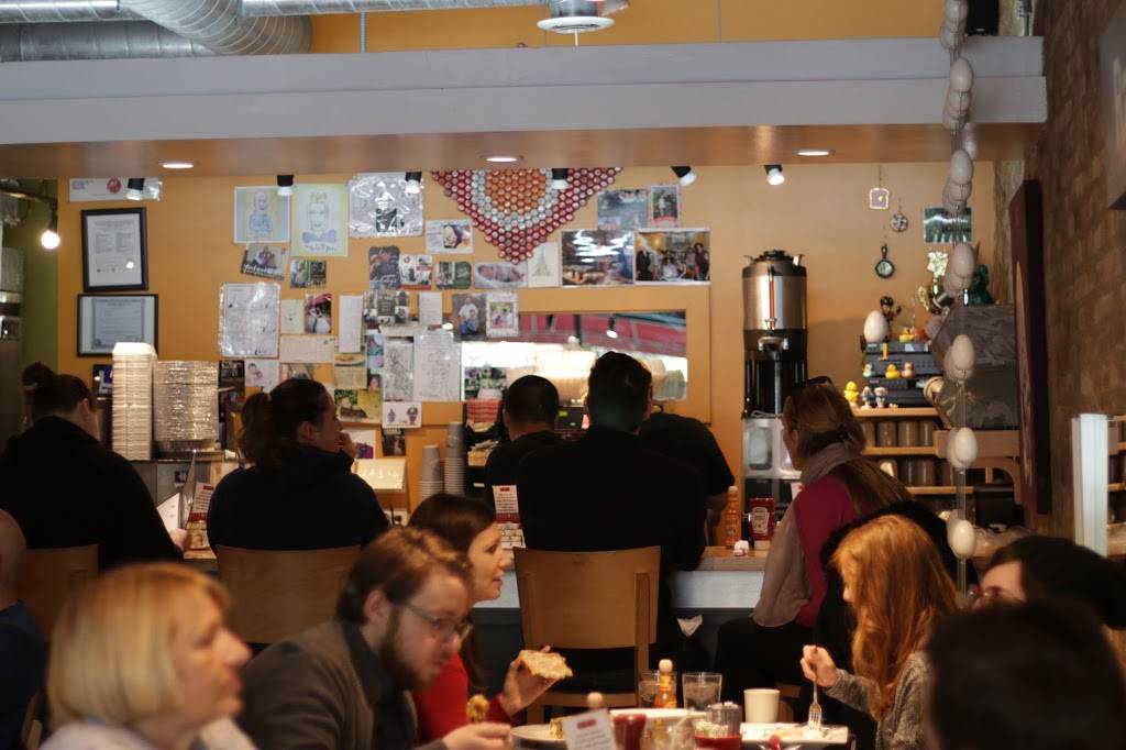Over Easy Café | restaurant | 4943 N Damen Ave, Chicago, IL 60625, USA | 7735062605 OR +1 773-506-2605