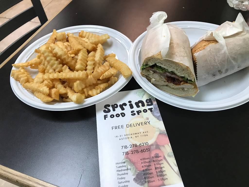 Spring Food Spot | restaurant | 14-21 Broadway, Astoria, NY 11106, USA | 7182786210 OR +1 718-278-6210