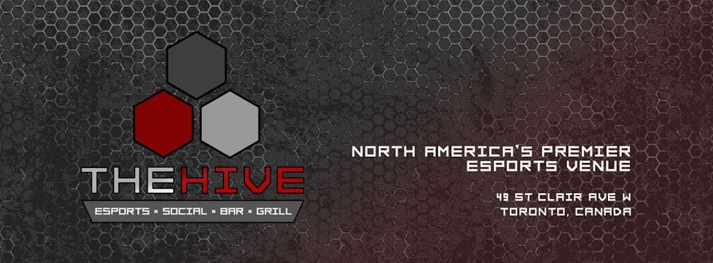 The Hive Esports | restaurant | 49 St Clair Ave W, Toronto, ON M4V 1L3, Canada | 6473486344 OR +1 647-348-6344