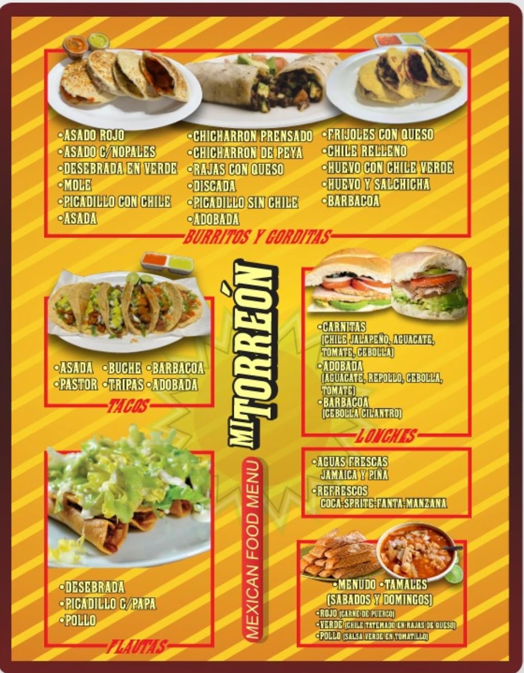 Mi Torreon | restaurant | 3500 E Amarillo Blvd, Amarillo, TX 79107, USA | 8066766457 OR +1 806-676-6457