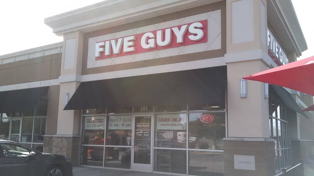 Five Guys | meal takeaway | 5399 S US Hwy 41, Terre Haute, IN 47802, USA | 8122994897 OR +1 812-299-4897