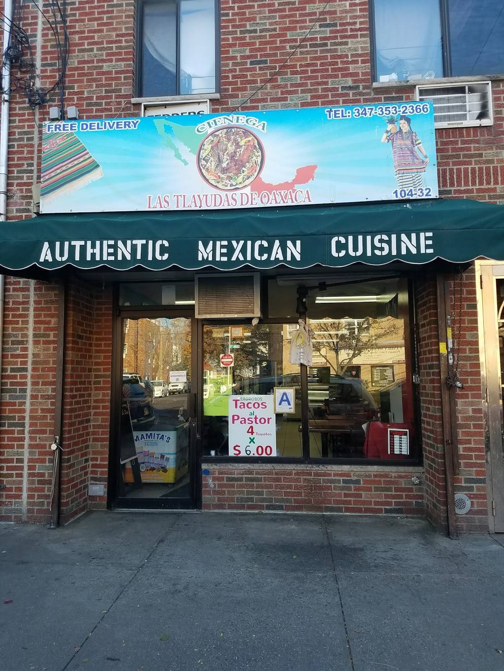 Cienega Las Tlayudas de Oaxaca Mexican Cuisine | restaurant | 10432 Corona Ave, Corona, NY 11368, USA | 7182551643 OR +1 718-255-1643