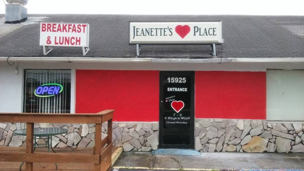 Jeanettes Place | restaurant | 15925 Little Ranch Rd, Shady Hills, FL 34610, USA | 3523460092 OR +1 352-346-0092