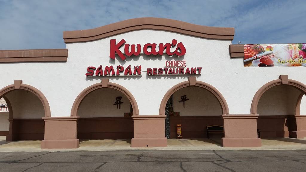 Kwans Sampan Restaurant | restaurant | 1927 N Gilbert Rd, Mesa, AZ 85203, USA | 4809696958 OR +1 480-969-6958