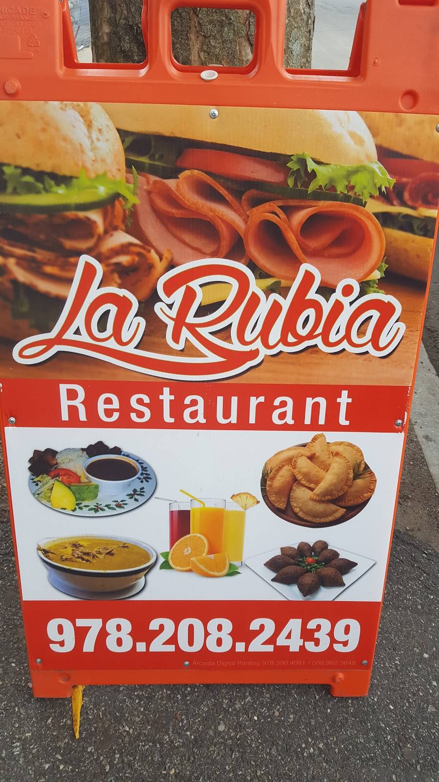 La Rubia Restaurant | restaurant | 130 Common St, Lawrence, MA 01840, USA | 9782082439 OR +1 978-208-2439