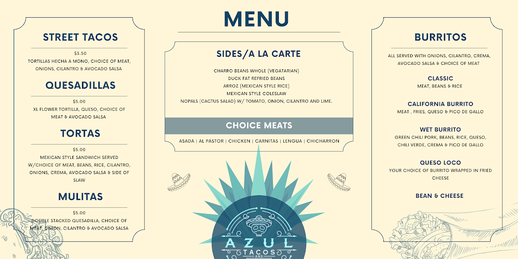 Azul Tacos And Beer | restaurant | 2122 Thrift Rd A, Charlotte, NC 28208, USA | 9519235297 OR +1 951-923-5297