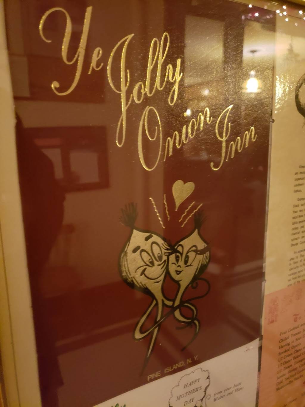 The Jolly Onion | restaurant | 625 Glenwood Rd, Pine Island, NY 10969, USA | 8459817272 OR +1 845-981-7272